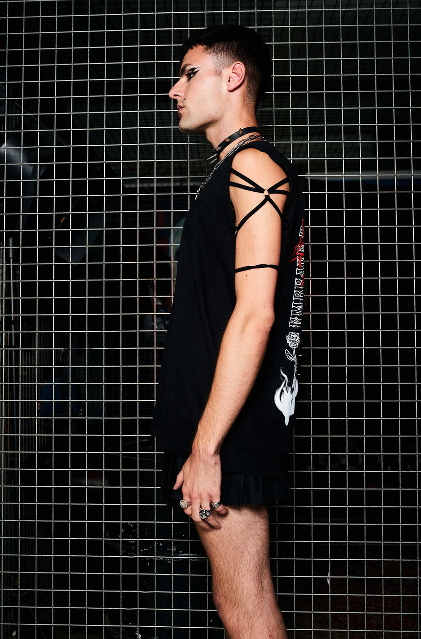 "Embrace the fire" Sleeveless [HEX | Venom Collection]