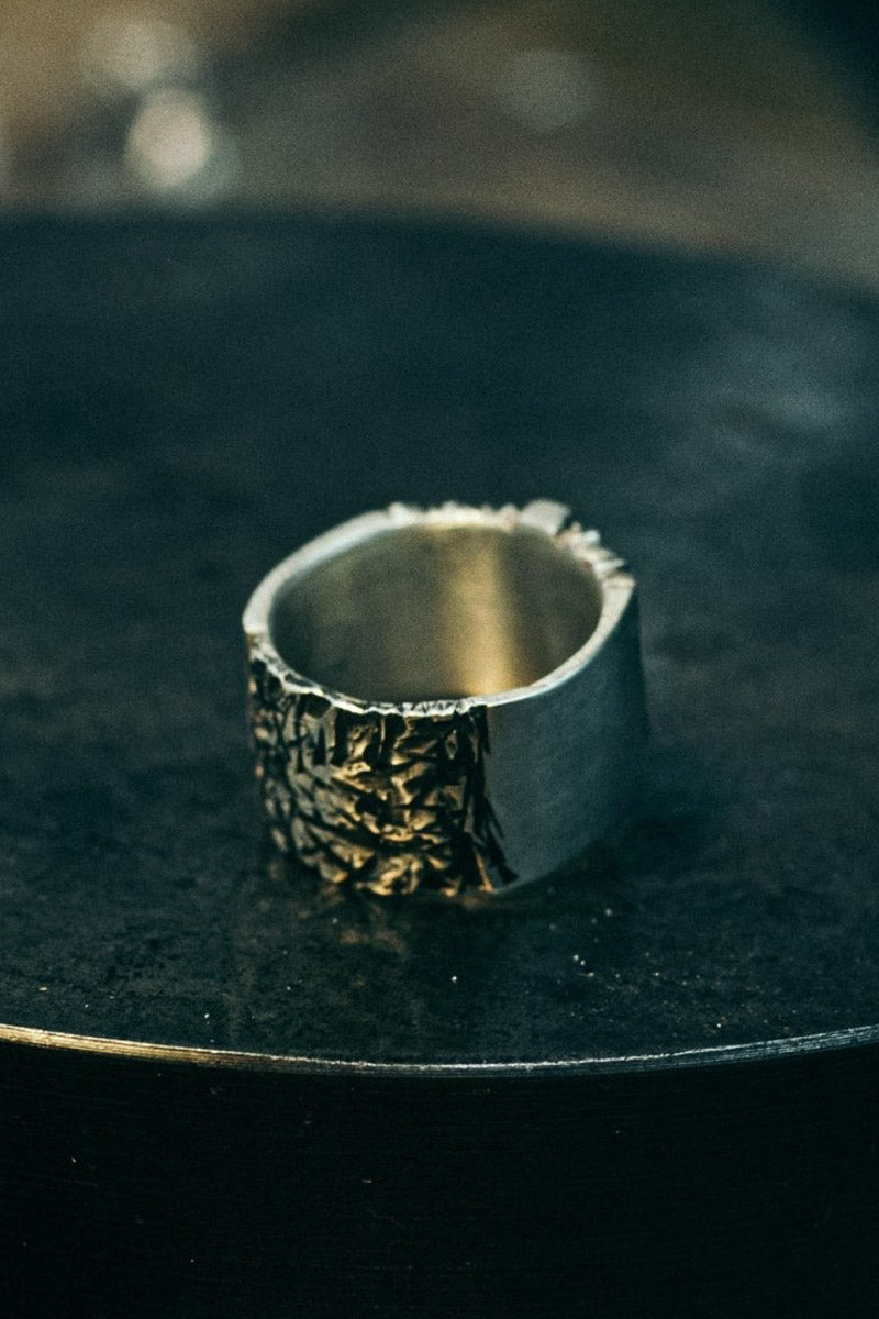 HEX "Forged" Ring (925 Silver)