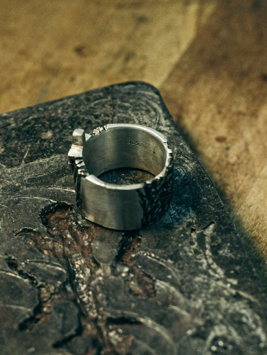 HEX "Forged" Ring (925 Silver)
